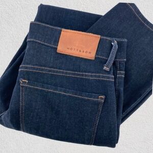 Mott & Bow Jeans Men 30x30 Slim Dark Wash Stretch Denim Classic Everyday